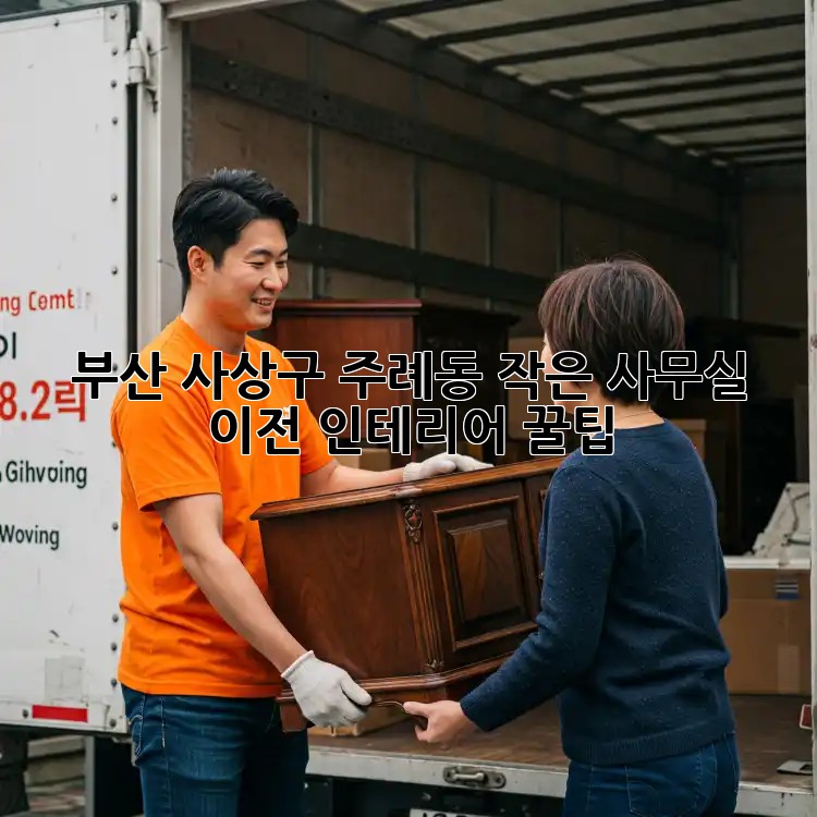 부산 사상구 주례동 작은 사무실 이전? 인테리어 꿀팁!