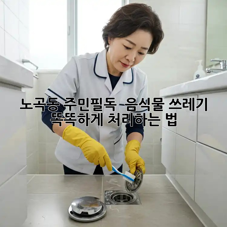 노곡동 주민필독! 🏡 음식물 쓰레기 똑똑하게 처리하는 법 🧐