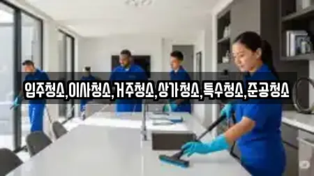 입주청소,이사청소,거주청소,상가청소,특수청소,준공청소