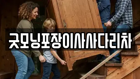굿모닝포장이사사다리차
