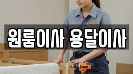 원룸이사 용달이사
