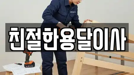 친절한용달이사