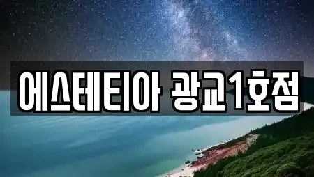 에스테티아 광교1호점
