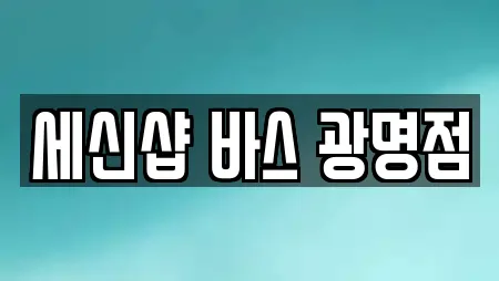 세신샵 바스 광명점