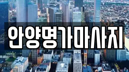 안양명가마사지