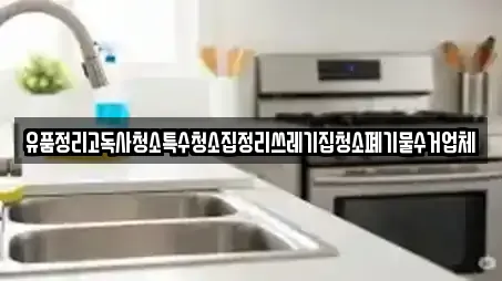 유품정리고독사청소특수청소집정리쓰레기집청소폐기물수거업체