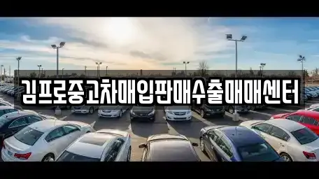 김프로중고차매입판매수출매매센터