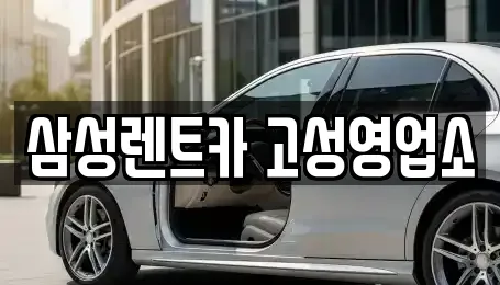 삼성렌트카 고성영업소