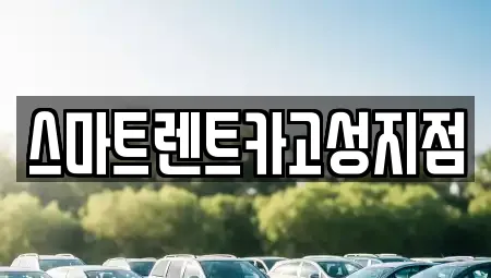 스마트렌트카고성지점