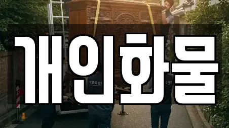 개인화물