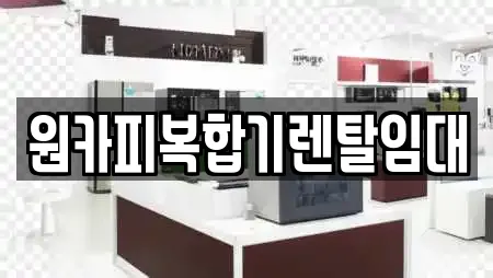원카피복합기렌탈임대