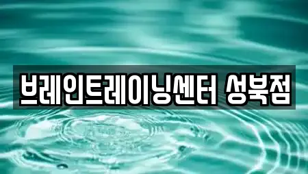 브레인트레이닝센터 성북점