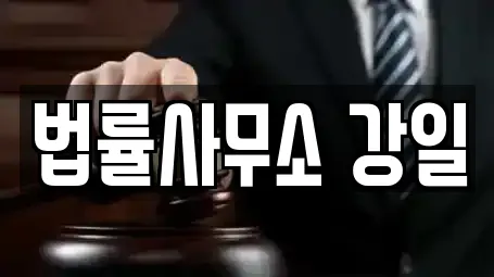 법률사무소 강일
