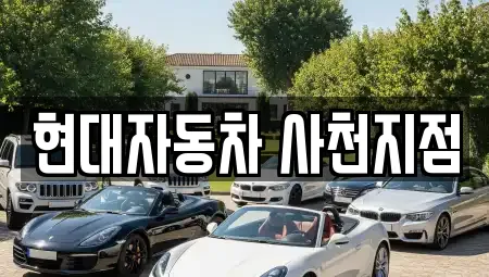 현대자동차 사천지점