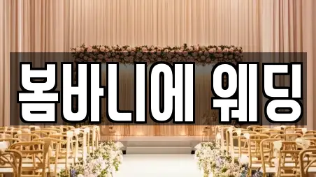 봄바니에 웨딩