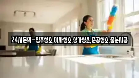 24시문의-입주청소,이사청소,상가청소,준공청소,줄눈시공