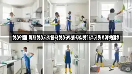 청소업체,화재청소공장바닥청소코팅사무실상가준공청소외벽예초