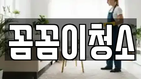 꼼꼼이청소