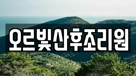 오르빛산후조리원