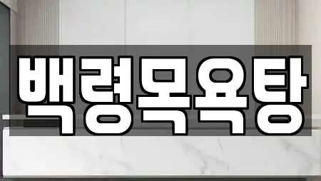 옹진군 백령면 마사지,스파,사우나,찜질방,수영장 1 업체