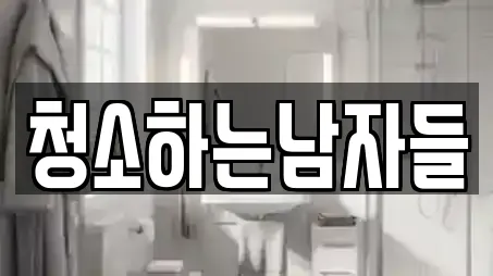 청소하는남자들