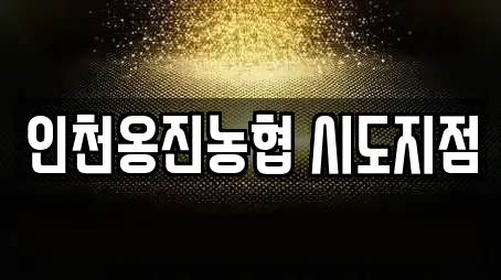 인천옹진농협 시도지점