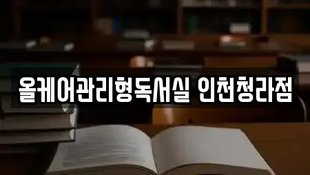 올케어관리형독서실 인천청라점