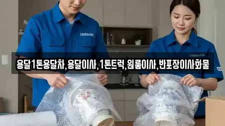 용달1톤용달차,용달이사,1톤트럭,원룸이사,반포장이사화물