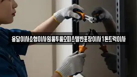 용달이사소형이사원룸투룸오피스텔반포장이사1톤트럭이사