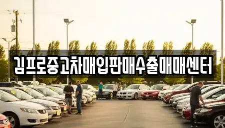 김프로중고차매입판매수출매매센터