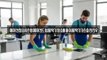 에어컨청소시스템에어컨드럼세탁기청소통돌이세탁기가스충전신우