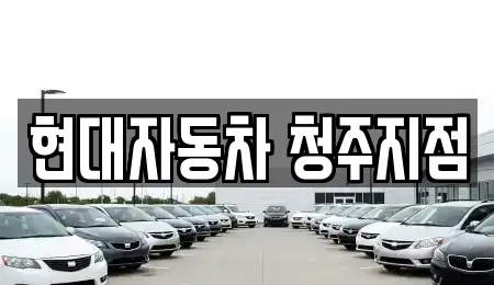 현대자동차 청주지점