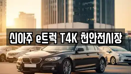 신아주 e트럭 T4K 천안전시장