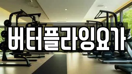 버터플라잉요가
