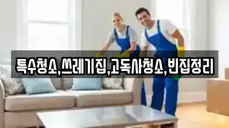 특수청소,쓰레기집,고독사청소,빈집정리
