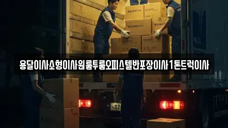 용달이사소형이사원룸투룸오피스텔반포장이사1톤트럭이사