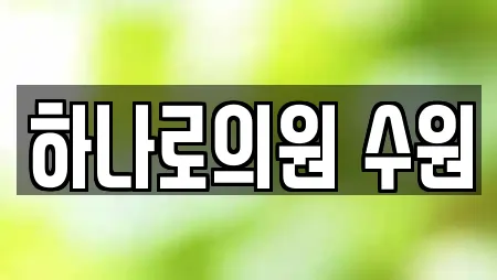 하나로의원 수원
