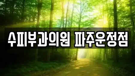 수피부과의원 파주운정점