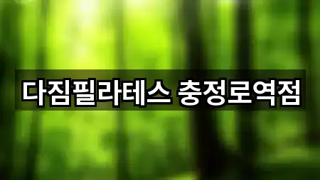 다짐필라테스 충정로역점