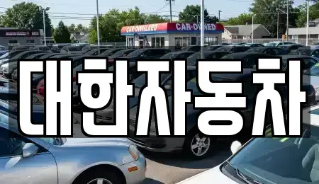 강원 강릉시 박월동 중고차 전문 대한자동차