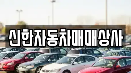 강원 동해시 단봉동 중고차매매 전문 신한자동차매매상사
