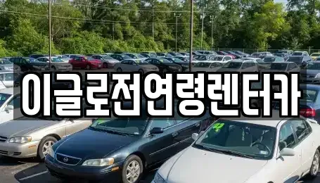 강원 원주시 단계동 렌트카 전문 이글로전연령렌터카