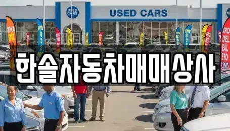 강원 원주시 봉산동 중고차매매 전문 한솔자동차매매상사