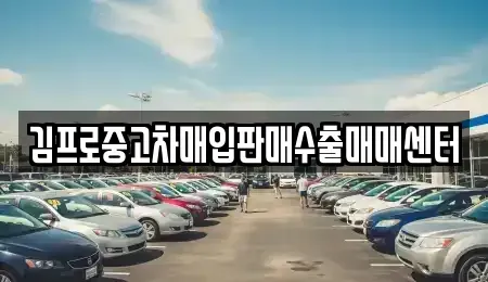 강원 원주시 봉산동 중고차매입 전문 김프로중고차매입판매수출매매센터
