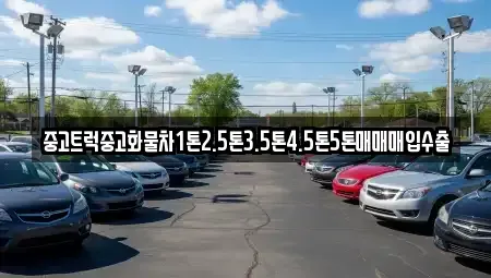 강원 원주시 행구동 중고차매입 전문 중고트럭중고화물차1톤2.5톤3.5톤4.5톤5톤매매매입수출