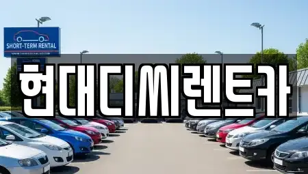 강원 철원군 동송읍 렌트카 전문 현대디씨렌트카