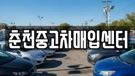 강원 춘천시 신동면 중고차매매 전문 춘천중고차매입센터
