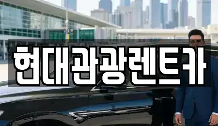 강원특별자치도 고성군 렌트카 전문 현대관광렌트카