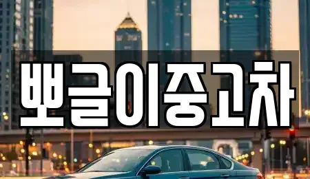 강원특별자치도 삼척시 증산동 중고차 전문 뽀글이중고차