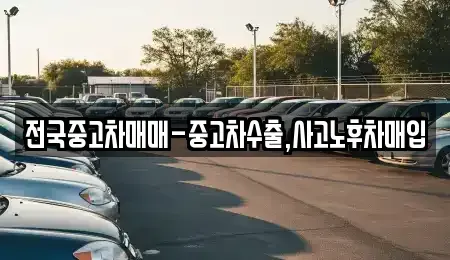 강원특별자치도 삼척시 증산동 중고차매입 전문 전국중고차매매-중고차수출,사고노후차매입